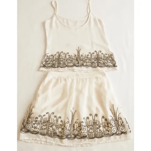 Conjunto Blusa e Saia Luxo Youcom