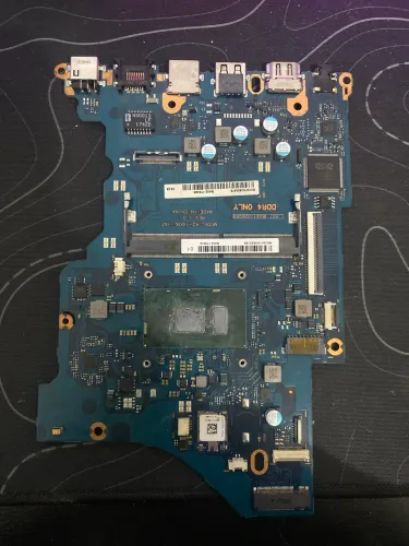 Placa mãe Samsung com curto