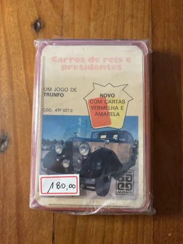 Super Trunfo - Carros de Reis e Presidentes - Grow - cód: 4TF 027.0