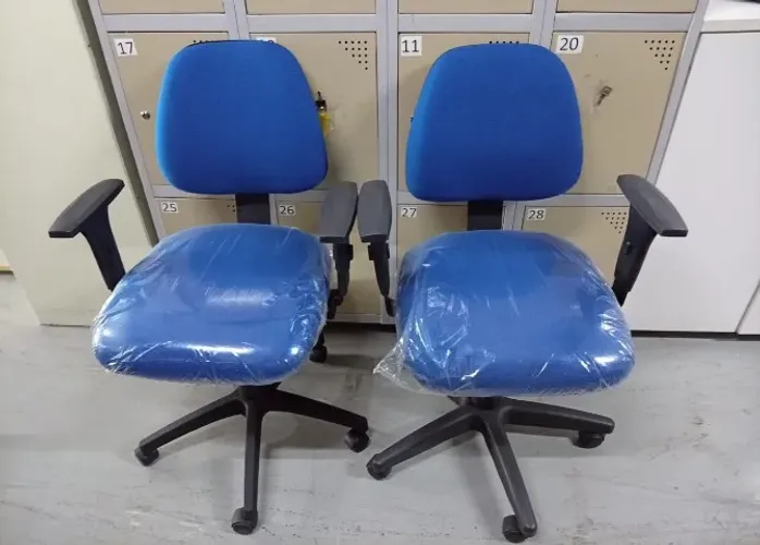 Cadeira Flexform Plus Executiva Para Escritório (Azul)
