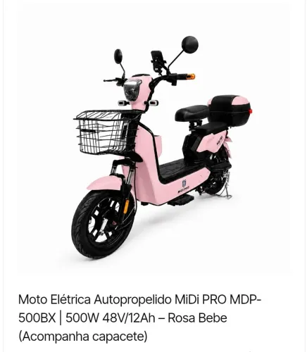 Moto elétrica Mid Pro 500w Turbo( Zero)