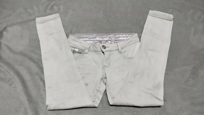 Calça de cintura baixa y2k