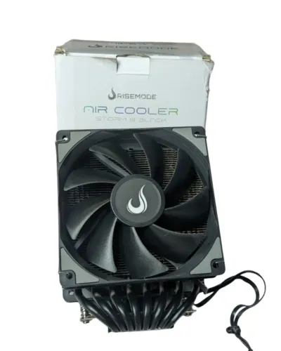 AirCooler RISE MODE Storm 8 BLACK Desempenho Igual Water Cooler