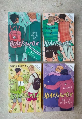 Kit livros Heartstopper
