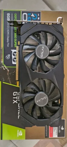 Placa de vídeo Gforce 1660 super 6GB ddr 6 192bit