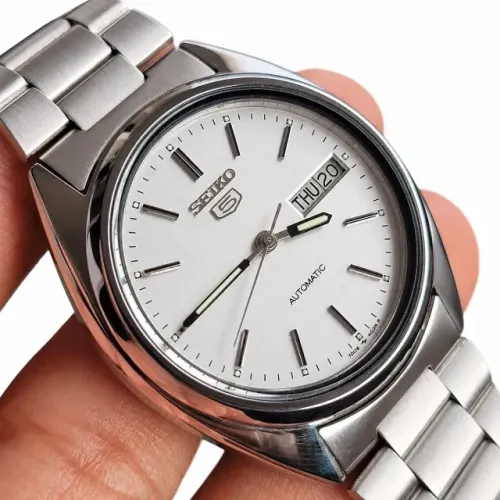 relógio seiko 5 automático vintage cal.7009 década de 80