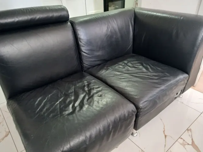 Sofá de couro