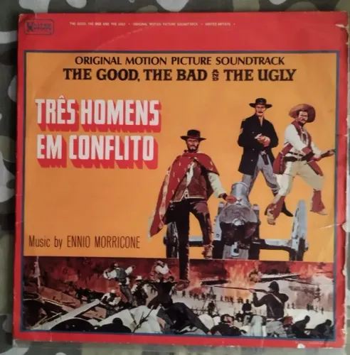 Vinil LP Ennio Morricone - The Good, The Bad And The Ugly (Trilha Sonora) Western
