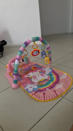 Tapete Ginásio Interativo Musical Infantil Bebês