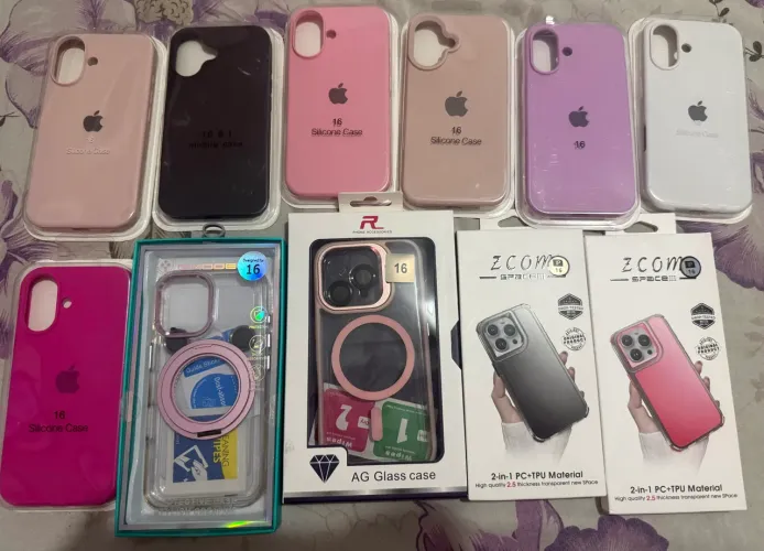 LOTE CAPAS IPHONE 16