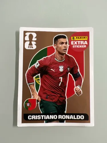 Figurinha Panini Cristiano Ronaldo Bronze