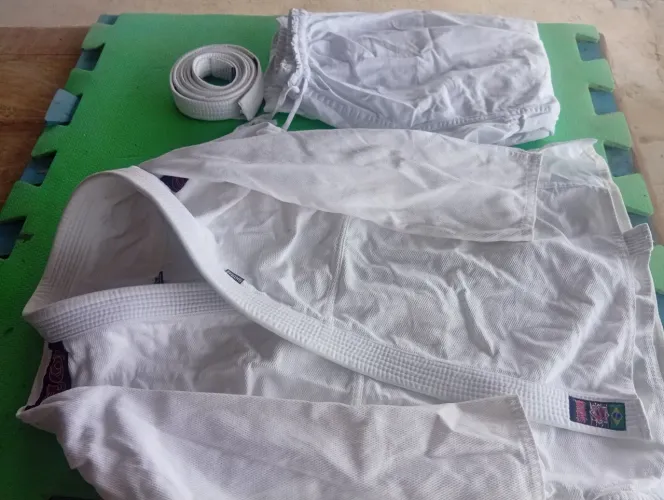 Kimono shiroy branco completo