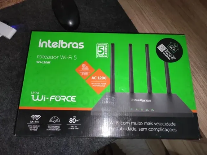 roteador intelbras w5-1200f