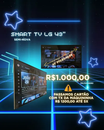 Tv lg 43"