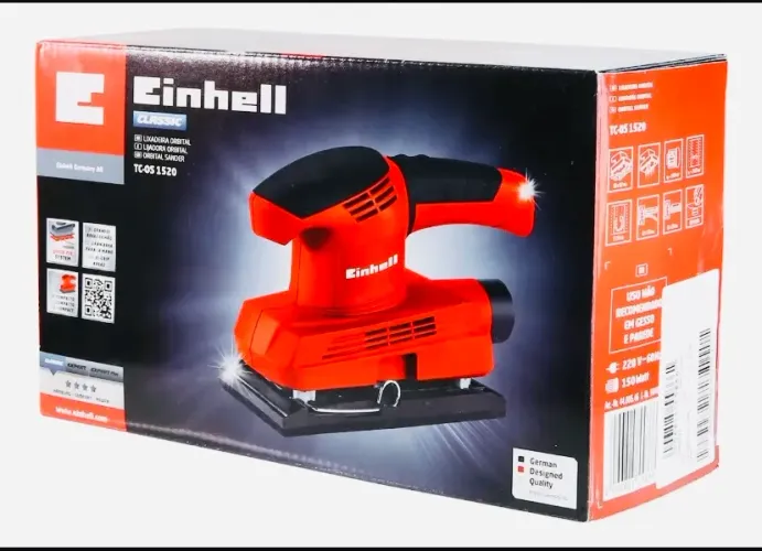 Lixadeira orbital einhell 127V