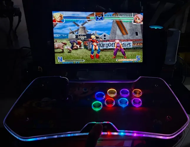 Controle Arcade Stick Fliperama 2nd impact