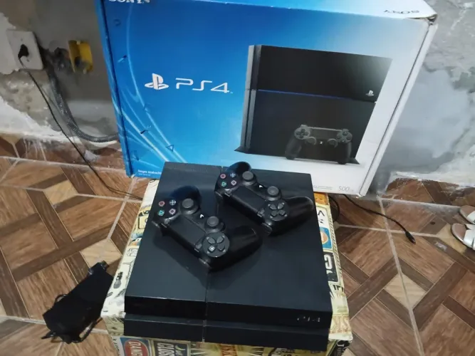 Ps4 slim completo com 30 jogos parcelo até 12 x