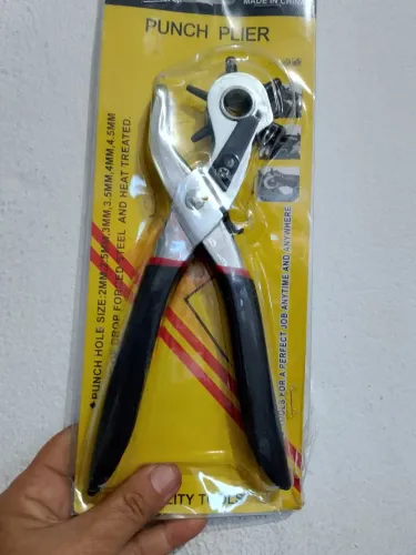 Alicate perfurador para todos os tipos de trabalho com Bolsas e outros utensílios