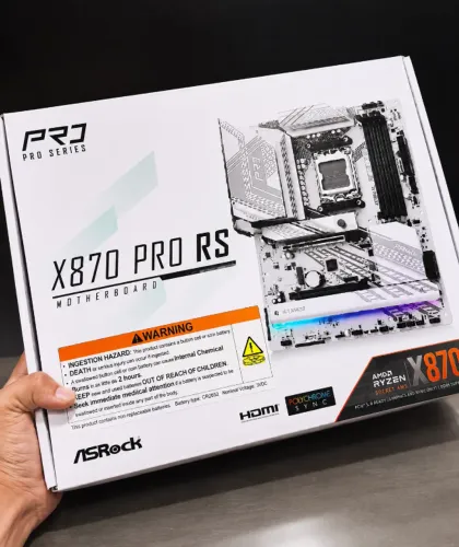 Placa Mãe Asrock X870 Pro RS Wi-Fi AMD Soquete AM5