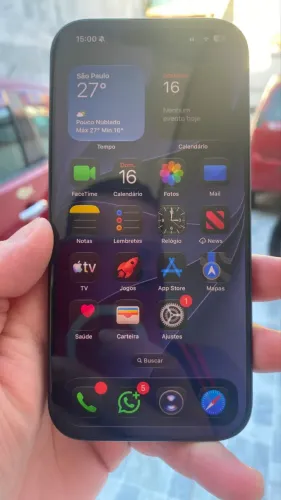 iPhone 16 Pro 256 completo zero aceita trocas