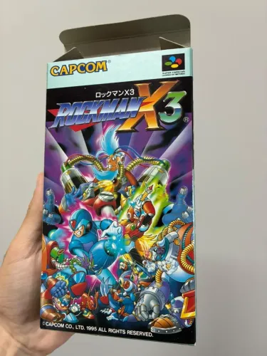 Rockman X3 | Super Famicom | Versão Japonesa | Original | CIB