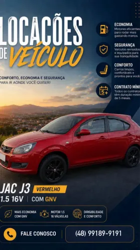 Veículo locação