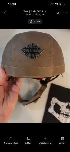 Capacete retrô