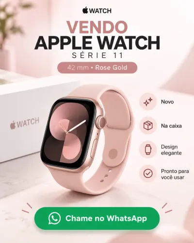 APPLE WATCH SÉRIE 11 - 42MM - ROSE GOLD