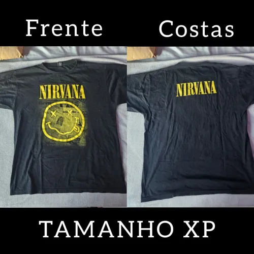 Camisas de bandas de rock