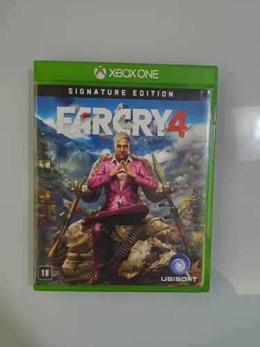 FARCRY 4 XBOX ONE ORIGINAL + MANUAL IMPRESSO