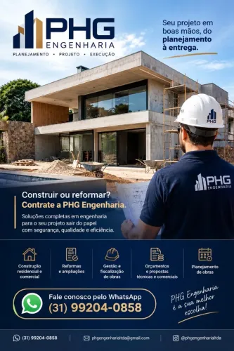PHG ENGENHARIA - SOLUÇÕES PARA SUA OBRA