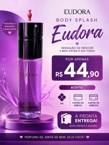 Body splash Eudora a pronta entrega 