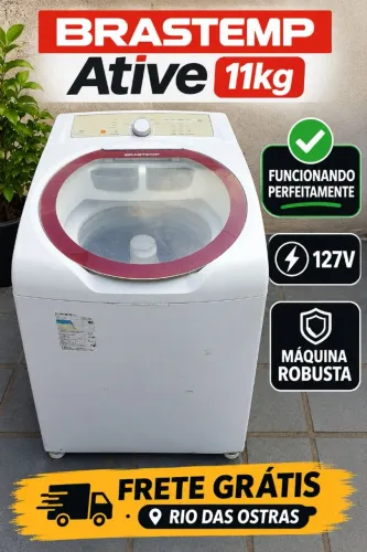 Máquina de lavar Brastemp ative 11kg
