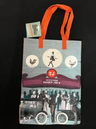 Ecobag Trader Joe?s em Ráfia