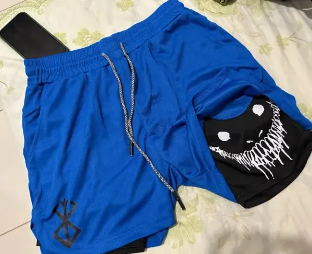 Calção Esportivo com Deck duplo masculino do G ao GG Novo A Pronta Entrega!!