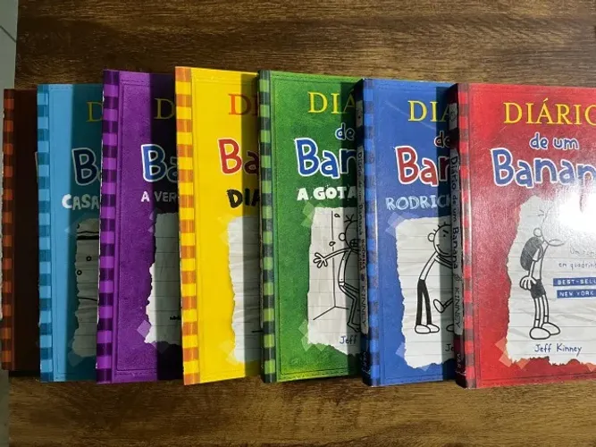 Coleção Diário de um Banana - Volumes 1 ao 7 | Bem Conservados