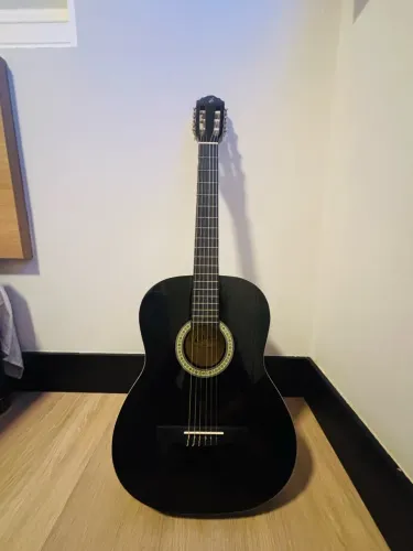 Violão Giannini Start N-14 BK Preto com Capa | Excelente Estado