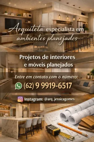 FAÇO PROJETOS DE INTERIORES E MOVEIS PLANEJADOS