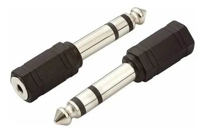 Plug P10 Stereo x P2 Fêmea 