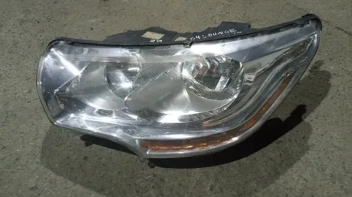 Farol Esquerdo Citroen C4 Lounge 2013 Avariado