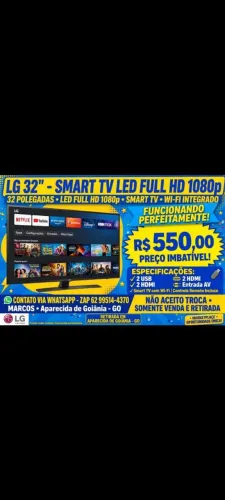 Smartv LG 32 polegadas de LED