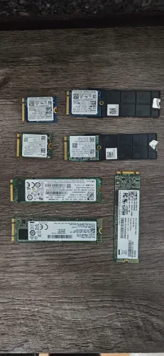 Lote NVME/m2 SSD 256GB