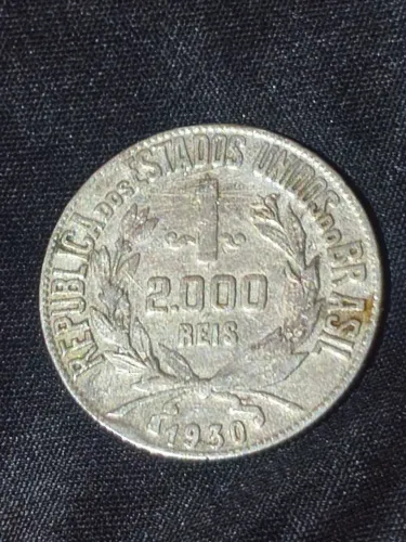 Moeda de prata antiga