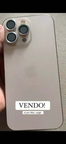 Vendo Iphone 16 pro max 256gb