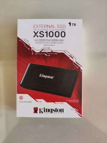 [Lacrado] Ssd Externo Kingston Xs1000 1Tb
