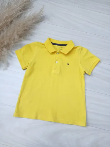 Camisa polo infantil masculina da TOMMY HILFIGER<br>?Tam 4 anos<br>?40,00