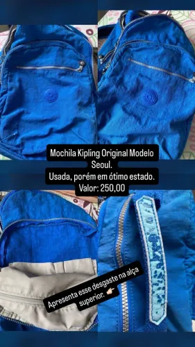 Mochila kipling usada
