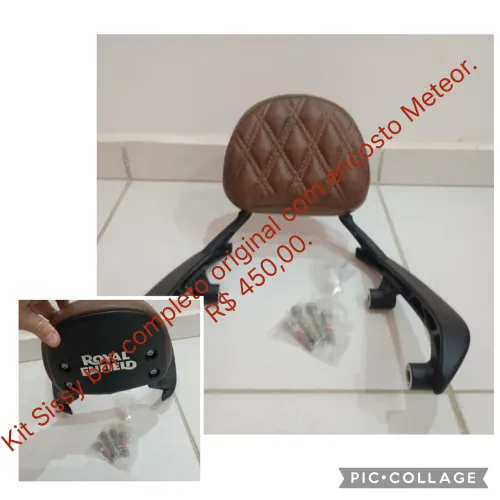 Sissi bar original para Royal Enfield Meteor