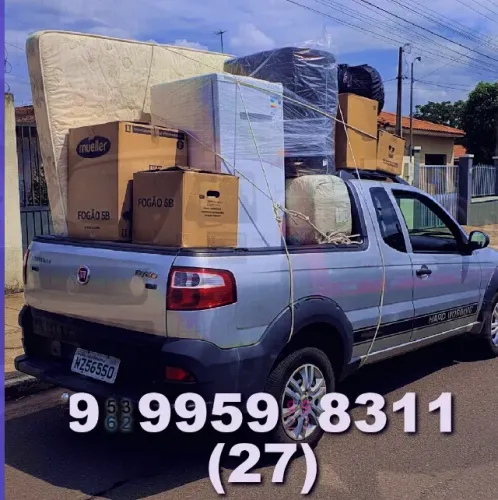 Frete rápido em carro aberto para qualquer carga pela cidade inteira