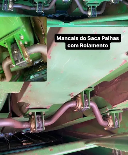 Kit Mancal Com Rolamento do Saca Palhas John Deere 